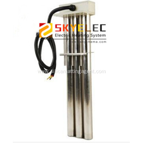 Industrial 3 tubes titanium immersion 9kw tubular heater